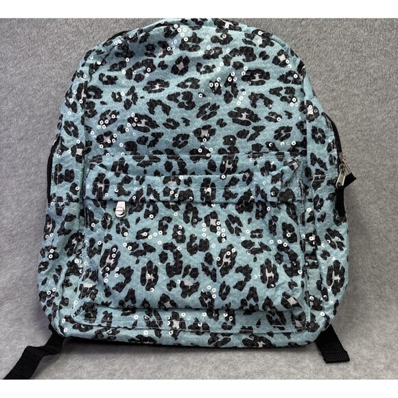 Accessory innovations Other - Accessory Innovations 17" Backpack Blue Sequin Iridescent Pad Back Lightweight